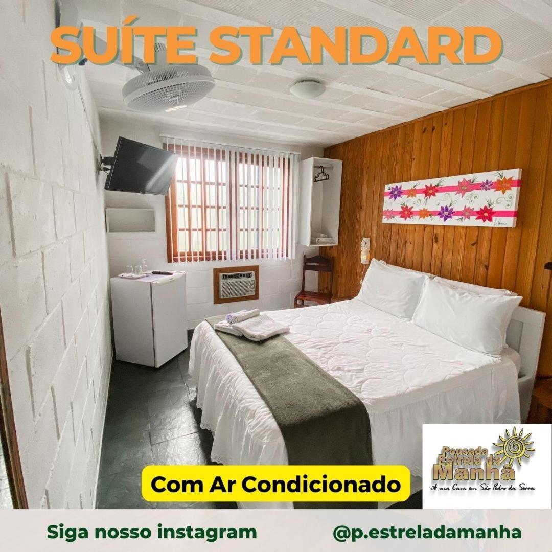 Hotel Pousada Estrela Da Manha Sao Pedro da Serra  Exteriér fotografie